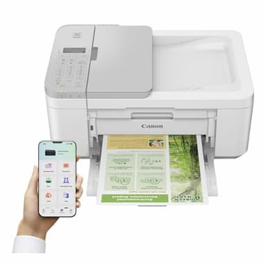 Canon PIXMA TR4756i Wireless Colour 4-in-1 Inkjet Photo Printer - A4 Print, Copy, Scan, Fax, Wi-FI - ADF, Auto 2 Sided-Print - PIXMA Print Plan Compatible - Suitable for Home Office Print
