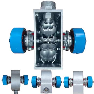 ZHOZHUT 2000W Générateur Hydraulique 220V Micro Hydroelectric Turbine Generator, Coque en Aluminium, Générateurs Hydroélectriques De Grande Puissance pour L'Extérieur, Usage Domestique,2000w,220V