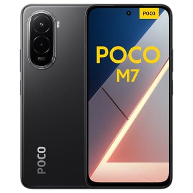 XIAOMI POCO M7, Smartphone 6+128 Go, écran FHD+ 144 Hz de 6,9 Pouces, Snapdragon 685, Double caméra AI 50 MP, 7000 mAh, Noir, Chargeur Non Inclus (Version Française + 2 Ans de Garantie)
