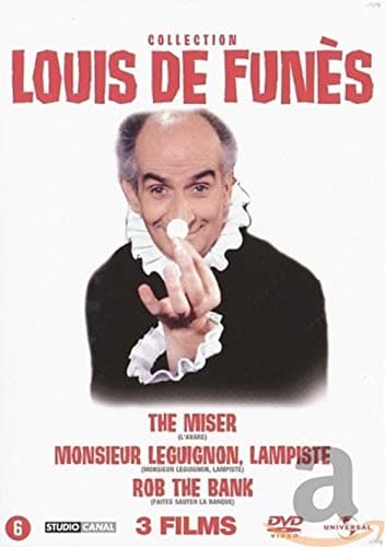 Louis Funes Coffret Volume 1: L'Avare (1980) / Monsieur Leguignon, Lampiste (1951) / Faites Sauter la Banque (1964) (coffret 3 DVD)
