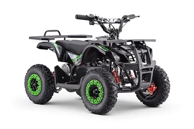 Pocket quad électrique enfant 800W LXF Animalz 6" (Vert)
