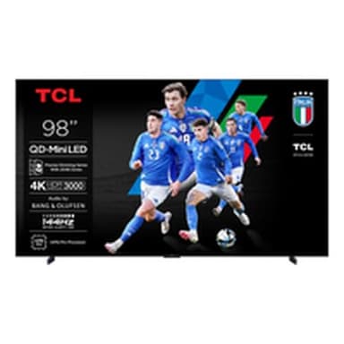 TCL 98C7K 98" QD-Mini LED TV, 4K HDR Premium 3000, Smart Google TV, 144Hz Motion Clarity Pro (Dolby Vision IQ & Atmos, CrystGlow HVA Panel, Game Master)