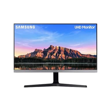 Samsung Écran PC Haute résolution 28", Flat, UHD 4K 3840x2160, 60Hz, IPS, 4ms, HDR10, 300cd/m2, 1000:1, Inclinable, HDMI, DisplayPort