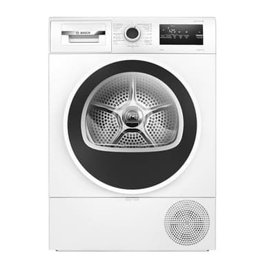 Bosch Sèche-linge avec pompe à chaleur 8 kg Série 4 Easy Clean AutoDry Anti-rides Blanc WTR85V00ES