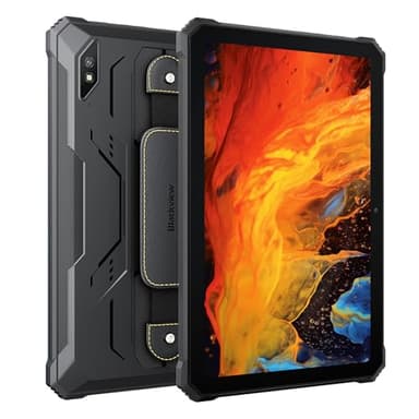 Blackview - Active 8 Pro - Tablette Etanche Antichoc - Android 13-256 Go ROM / 8 Go RAM - Batterie Longue Durée 22 000 mAh - Orange
