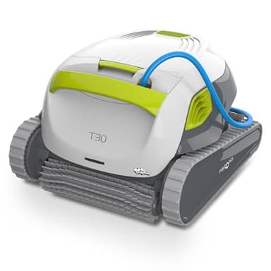 Dolphin T30 Robot Nettoyeur de Piscine électrique - Nettoyage des parois, Piscine enterrée Jusqu’à 12 m