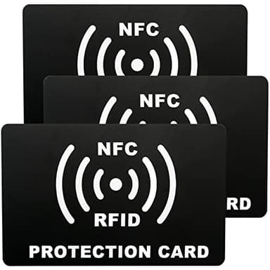DOANTE 3 Pièces Carte Anti RFID Protection Etui Bancaire Anti Piratage, Protection Carte Bleue, pour Credit Card, CB Blocage RFID