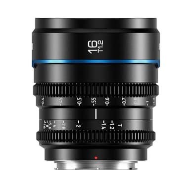 SIRUI Night Walker Objectif Cine 16 mm Mise au Point Manuelle T1.2 Grand Angle pour appareils Photo Sigma FP, S5/S5II/S5IIX, MS16L-B