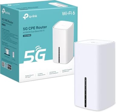 TP-Link Routeur 5G Archer NX600 Routeur WiFi 6 AX3600Mbps, 2,5G Port Ethernet, Bi-Bande, Routeur 5G Sim WiFi Mesh Box 5G, Configuration Facile, Modem 5G, Routeur 4G, Déverrouillé Compatible Toute SIM