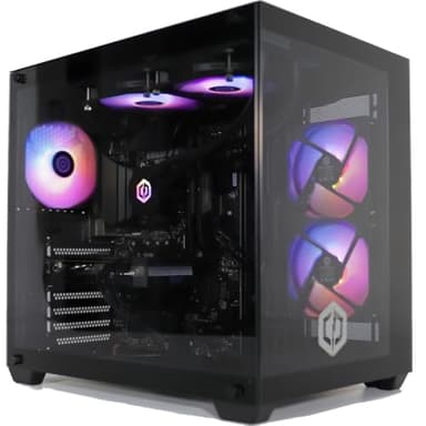 CyberpowerPC Luxe PC Gamer - Intel Core i7-12700KF, Nvidia RTX 4060 Ti 8Go, RAM 32Go, SSD NVMe 1To, 650W 80+ PSU, Wi-FI, Refroidissement Liquide, Windows 11, Ark RGB
