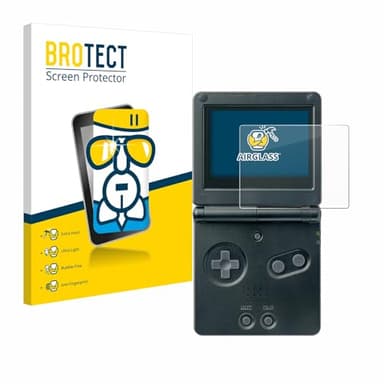 brotect Protection Écran Verre pour Nintendo Gameboy Advance GBA SP Film Protecteur Vitre 9H [Anti-Rayures, Transparent]