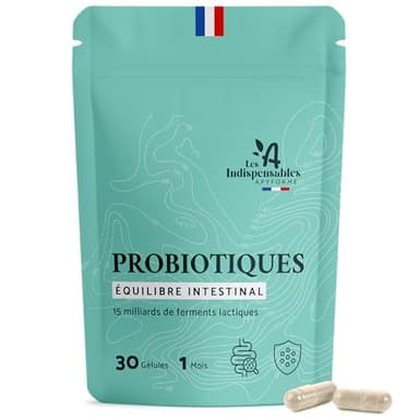 Apyforme - Probiotique Flore Intestinale - 10 Souches Exclusives dont Lactobacillus - 30 Gélules Gastro-résistantes - Fabriqué en France