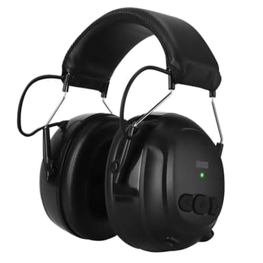 August EP120 - Casque Anti bruit Bluetooth 5.4 avec Micro - Réduction du bruit SNR 30dB, Réglable Confortable, Protection Auditive, Autonomie 120H pour Travail sur site, Chantiers, Aéroports
