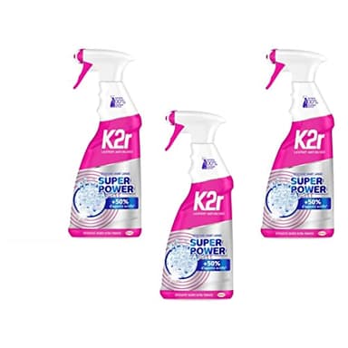 K2R Lot de 3 Pistolets Super Power 550ml – Détachant avant-lavage