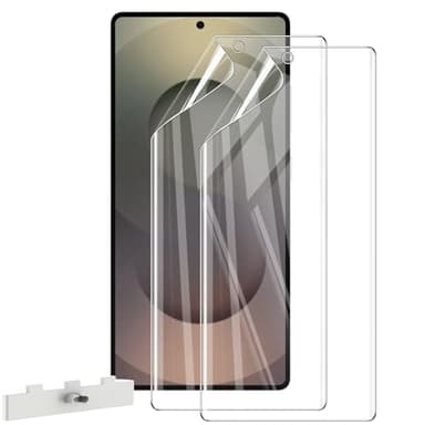 WFTE [Lot de 2] Verre Trempé pour Samsung galaxy S25 ultra 5G, 0,26mm Film de Protection D'écran avec Haute Transparence à 99%, Anti-trace Protecteur avec Dureté 9H Glass