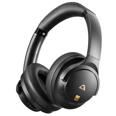 1Mii AI Y8+ Casque Bluetooth 6.0 sans Fil à Réduction de Bruit Active Hybride, Son LDAC Hi-Res Audio, 100H d'Autonomie, Confortable Over-Ear, Traduction IA Chat Vocal EQ Personnalisé Via App - Noir