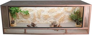 OSB Terrarium avec un cadre en bois d’épicéa massif, Fabriqué en Allemagne.