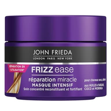 JOHN FRIEDA Frizz Ease Masque Intensif Réparation Miracle 250ml