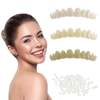 Immédiat Prothèses Dentaires,Prothèse Dentaire Cosmétique,Dent de Placages Dentaires Instantanées,Dents Haut Bas Prothèses Dentaires Accolades,Couvrir Dents Manquantes,Prothèses Sourire Parfait