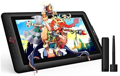 XPPen Artist 15.6 Pro Tablette Graphique avec Ecran HD IPS 15.6 Pouces Stylet à 8192 Niveaux avec Fonction Inclinaison Compatible avec Mac et Windows