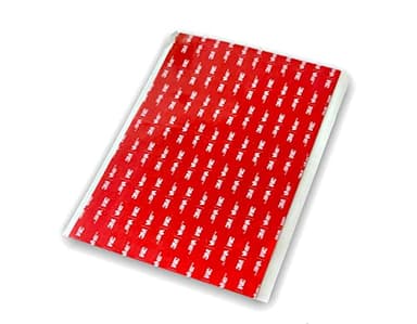Dpm Tapes - 3M VHB - Feuille de ruban adhésif double face extra solide, résistant à l'eau et aux hautes températures, pour voiture, maison et bureau, peut être coupé à la taille (200 mm x 150 mm)