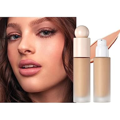 Fondation liquide, fond de teint couvrant imperfections, Liquid Foundation Waterproof Longue durée Soft Matte, Fond de teint à couvrance totale longue durée imperméable,fond de teint mat