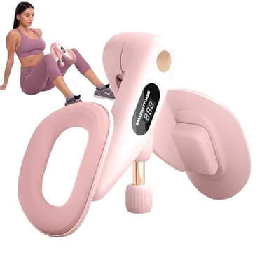 ALEENFOON Appareil pour Muscler le Périnée Femme, Appareils Jambes et Cuisses, Comptage Automatique,Rotation à 360°, Appareil D'exercice pour le Plancher Pelvien, Renforcement des Jambes