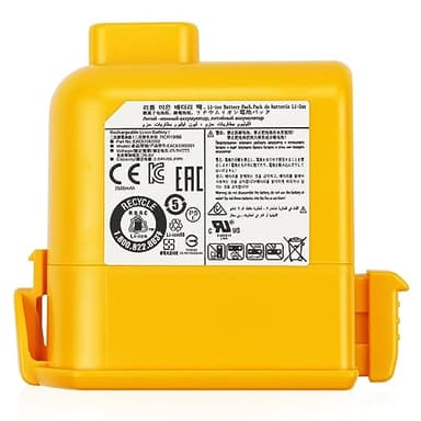 ANTIEE EAC63382201 Vacuum Batterie pour LG Cord Zero A9 A9K-Core A9MAX A9T-Ultra A9K-Pro A9M A9MULTI2X A908MVR A929KVM A958S A958SA A9K Max A916 A958 A905M A907GMS EAC63758601 EAC63382202 EAC63382204