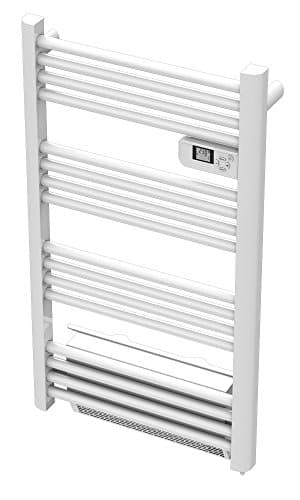 Cayenne Radiateur Sèche-Serviette Saturne 500 W et 1000W soufflerie 1000 W, Blanc