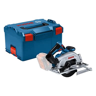 Bosch Professional 18V System Scie circulaire sans-fil GKS 18V 57-2 (lame de 165 mm, profondeur de coupe de 57 mm, sans batteries ni chargeur, dans L-BOXX)