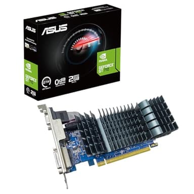 ASUS GT710-SL-2GD5-BRK-EVO Carte Graphique, DDR5 PCI Express, 2GB