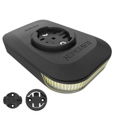 RAVEMEN FR300 Compatible avec Garmin/Wahoo Compteurs Vélo, 300 Lumens Éclairage Avant 6 Modes USB-C IPX6 étanche (Protégés par Un Brevet)