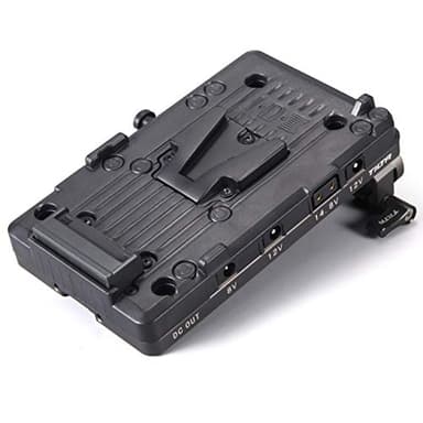 TILTA TA-BTP-V/TA-BTP2-V-G V-Mount Battery Plate for BMPCC 4K 6K 6K Pro Cage Blackmagic Pocket Cinema Camera 4K 6K 6K Pro Rig (V-Mount Battery Plate)