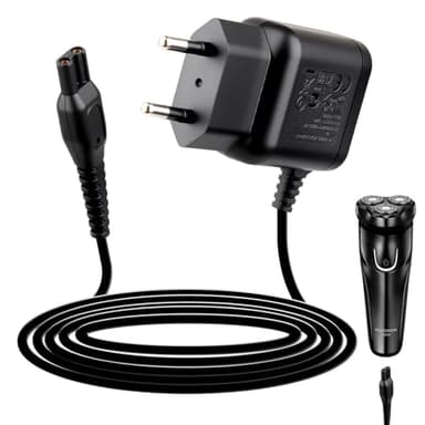 15V HQ8505 Chargeur Tondeuse Rasoir Compatibilité avec Rasoir Philips Nore-lco hq8505 7000 5000 mg 5750 mg 7790 mg 7770 mg 7720 BG5020 15V Chargeur Tondeuse Barbe 5.4W Cordon Alimentation Rasoir