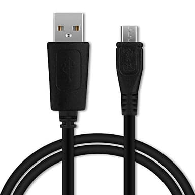 CELLONIC Câble Micro USB vers USB A charge et data compatible avec Nintendo Classic Mini NES/SNES 2.0 1A PVC noir 1m console manette gaming