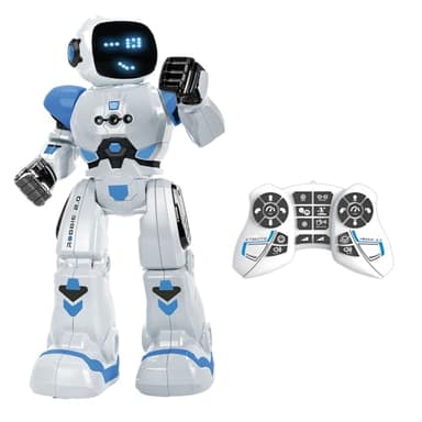 Xtrem Bots - Robbie | Robot Enfant | Robot Telecommande Et Programmable Jusqu'à 50 Actions | Jouet Enfant 5 Ans Garçon | Jouet Fille 5 Ans Et Plus