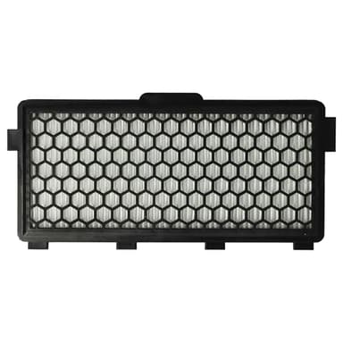vhbw 1x filtre compatible avec Miele Complete C3 Silence Ecoline aspirateur - filtre HEPA H11 d'évacuation noir/blanc