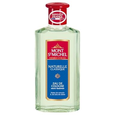 Mont St Michel - Parfumeur depuis 1920 - Naturelle classique Eau de Cologne Haute Tradition - Parfum Authentique - Le flacon de 250ml