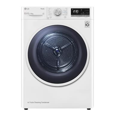 LG Sèche-linge 10 kg classe A, pompe à chaleur couleur blanc - RH10V9AV4W