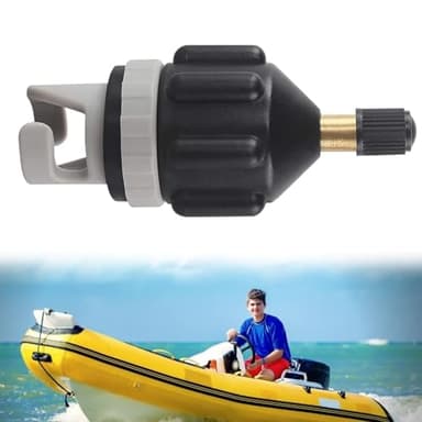 Accessoires pour bateau pneumatique, accessoires Sup, adaptateur de pompe à air, adaptateur de valve Sup, pompe Sup, adaptateur de pompe Sup, adaptateur de valve pour kayak, Dingy, bateau à pagaie