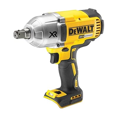 DEWALT Boulonneuse à Chocs Brushless 18V XR 5Ah Li-Ion - Clé à Chocs sans Fil avec Lampe LED et Carter en Magnésium - 2400imp/min - 3 Vitesses (0-400/1200/1900tr/min) - 610W DCF899N-XJ