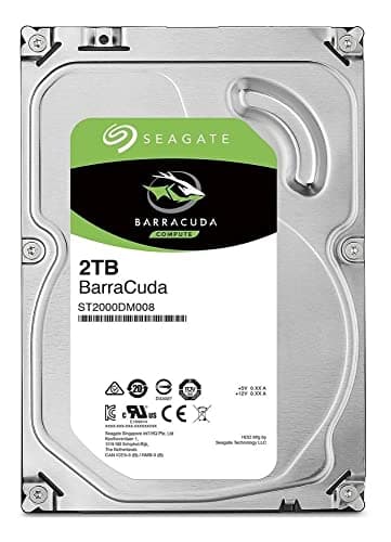 Seagate DISQUES DURS Barracuda 2To, ST2000DM008, 2 to