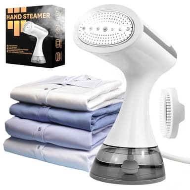 muhogxio Defroisseur, 1500 W et 300 ml Defroisseur a Main Réchauffage Rapide en 20s, Defroisseur Vetement Steamer pour les Déplacements et à la Maison, Enlever les Plis des Vêtements