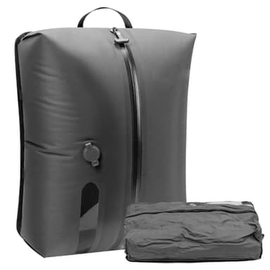 Sac à Dos Compression Sous Vide Réutilisable, Sac à Dos Sous Vide avec Zip Étanche IP67, Sac Sous Vide Vêtement Voyage Imperméable pour Valise Bagage