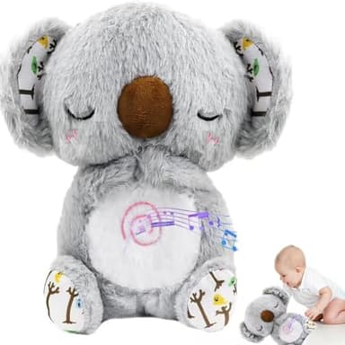 Loutre Qui Respire, Koala Apaisant, Peluche Loutre Qui Respires, Ma Loutre Calin Bonne Nuit, Soulagement L'Anxiété Koala, Peluche Koala Qui Respire, Loutre Veilleuse Bébé, Cadeau pour Nouveau-né (M2)