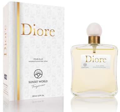 Dore - Compatible avec J'adore. Eau De Cologne Intense 100 ml, Parfum Pheromone pour Femme, Parfum Generique