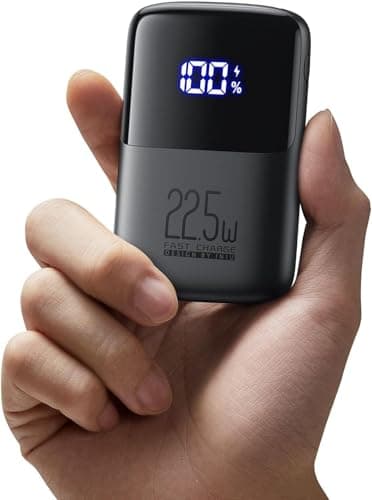 INIU Batterie Externe, Mini 10000mAh 22.5 W Power Bank Charge Rapide Chargeur Portable, USB C Out & Input Powerbank avec Support pour iPhone 17 16 15 14 13 Pro Max Plus Samsung S23 S22 AirPods iPad