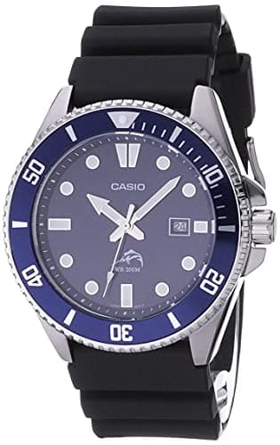 Casio MDV106-1AV 200 M WR Montre de plongée pour Homme Noir