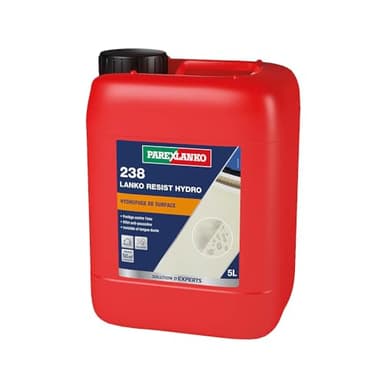 Parexlanko - Hydrofuge de surface - 238 Lanko Resist Hydro - Protection anti-tache imperméabilisante longue durée - Toiture, façade et terrasse - 5L