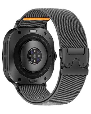 SimpleThings Bracelet de sport pour Galaxy Watch Ultra 2025/2024 avec bande élastique en nylon compatible avec Samsung Galaxy Watch Ultra 47 mm pour homme et femme pour l'entraînement